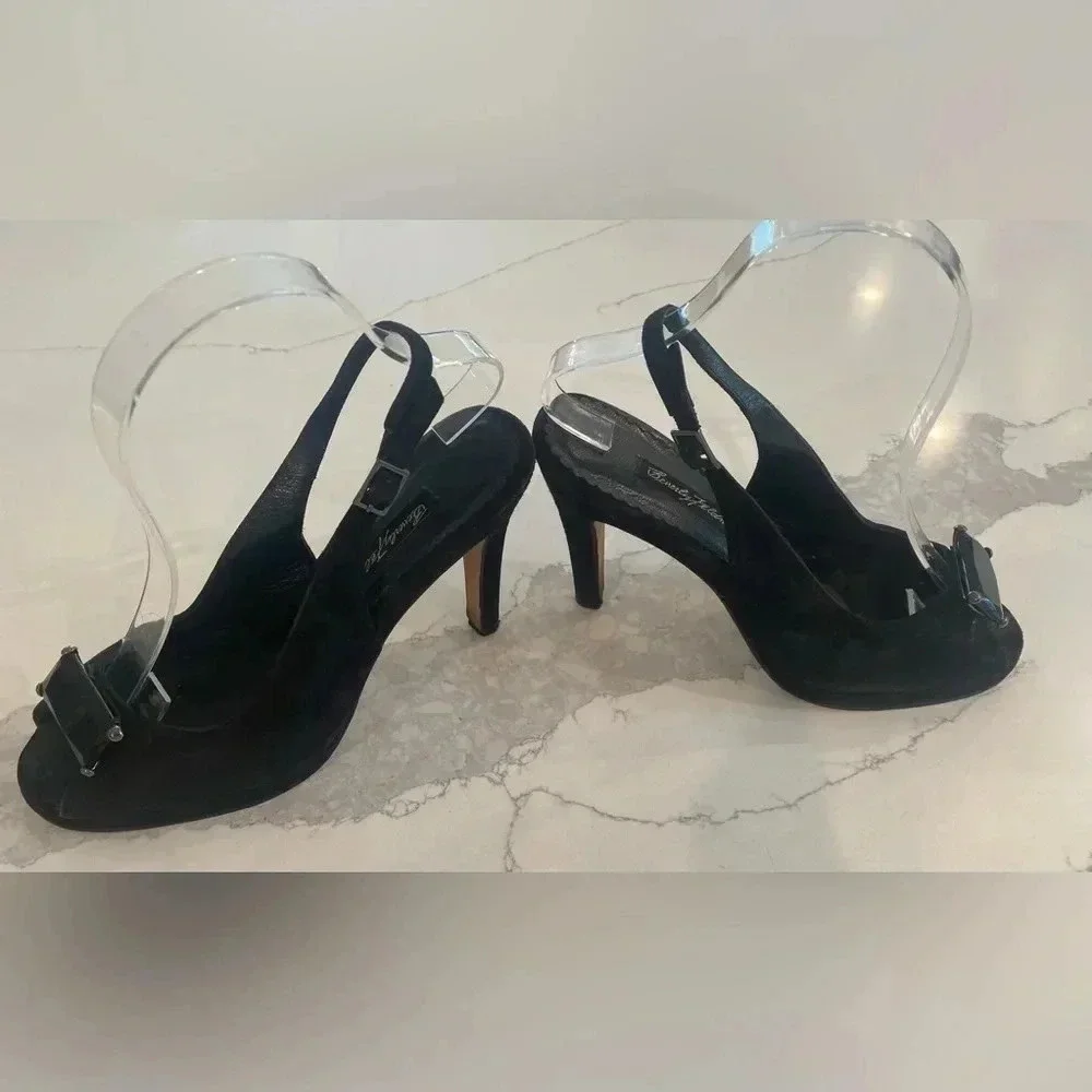 Stunning Beverly Feldman Black Suede 4